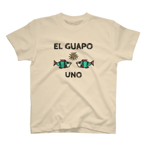 UNO FISH Regular Fit T-Shirt