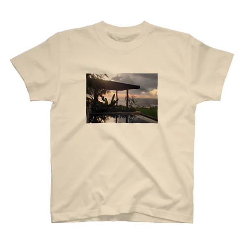 Badung Strait,from poolside Regular Fit T-Shirt