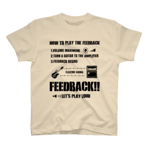 FEEDBACK スタンダードTシャツ