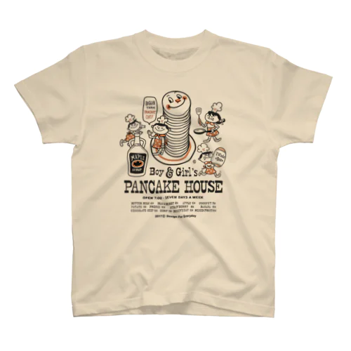 Boy&Girl'sパンケーキハウス Regular Fit T-Shirt