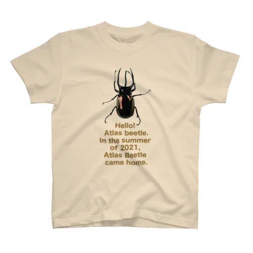 アトラスオオカブトくん　カブトムシ Regular Fit T-Shirt