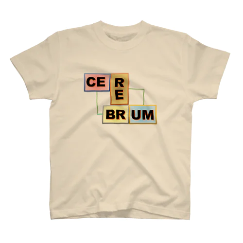 cerebrum square2 Regular Fit T-Shirt