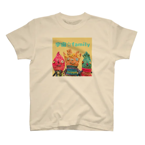 ３人の宇宙☆family Regular Fit T-Shirt