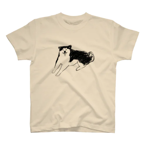 秋田犬　ゆったり【せいこせんせい】 Regular Fit T-Shirt