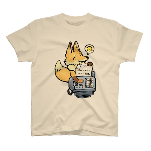 えがおでFAX送るFOX スタンダードTシャツ