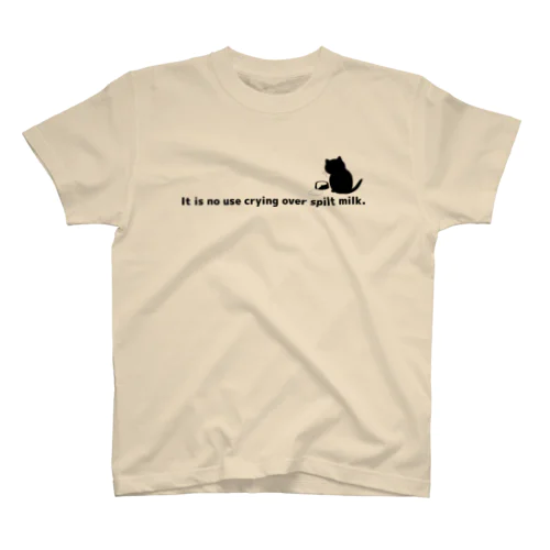 ネコが語る世界の諺Tシャツ Regular Fit T-Shirt