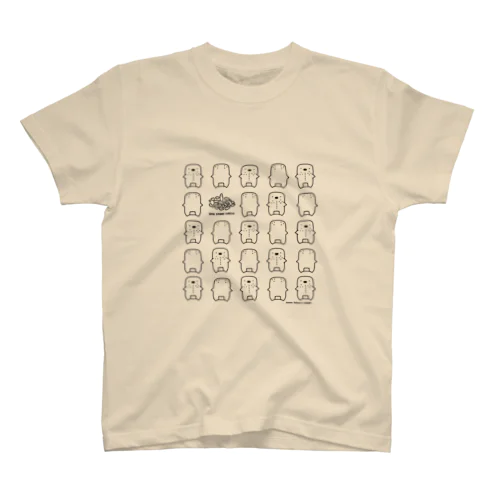 Jomon Doban's　ドキドキどばんくん　なかまがいっぱい♪ Regular Fit T-Shirt
