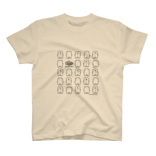 Jomon Doban's　ドキドキどばんくん　なかまがいっぱい♪ スタンダードTシャツ