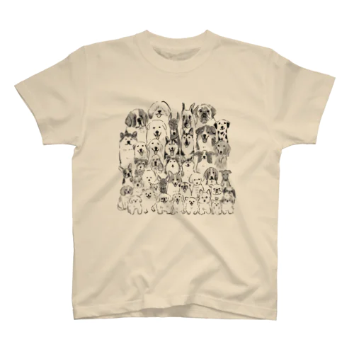 わんちゃん大集合　犬【せいこせんせい】 Regular Fit T-Shirt