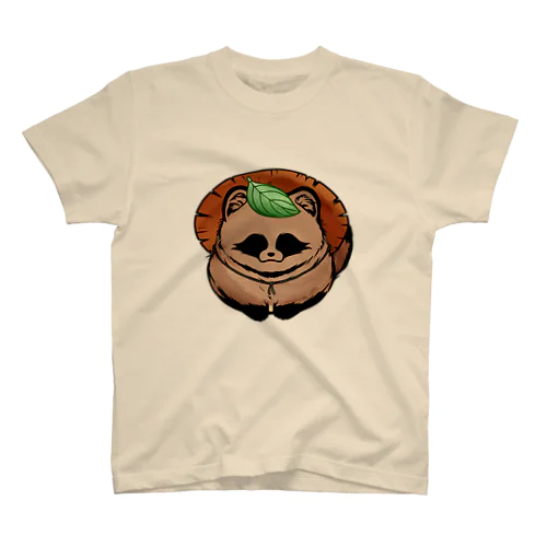 たぬきの『福ぽん』 Regular Fit T-Shirt