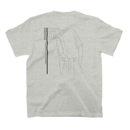 libera バックプリント Regular Fit T-Shirt