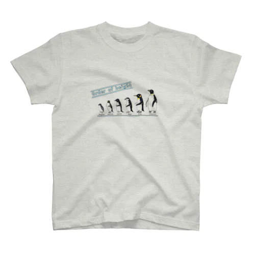 ペンギン、前へならえ　#１ Regular Fit T-Shirt