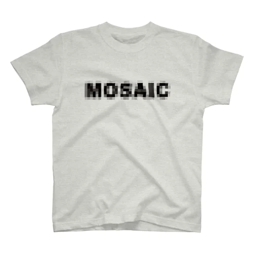 MOSAIC＿＿黒 スタンダードTシャツ