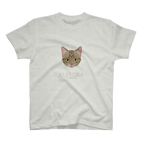 ねこラブ・キジトラ Regular Fit T-Shirt