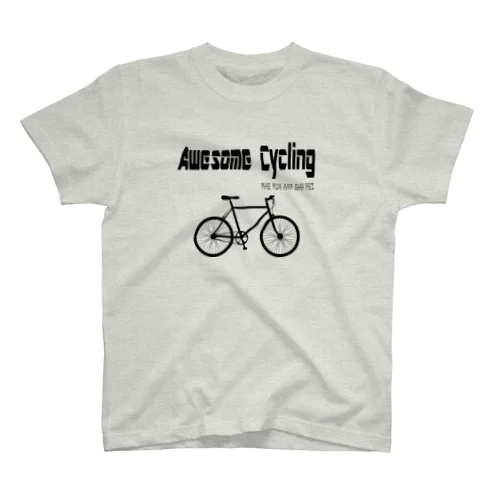 最高 Cycling（黒文字） スタンダードTシャツ