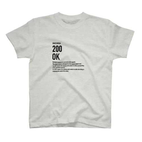 200 OK スタンダードTシャツ