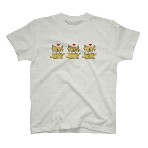 トラちゃんトリオ スタンダードTシャツ