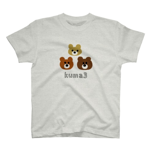 kuma3　くま Regular Fit T-Shirt