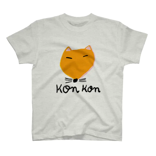 Kon Kon スタンダードTシャツ