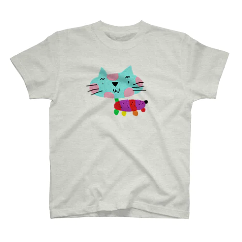 カラフルねこ Regular Fit T-Shirt