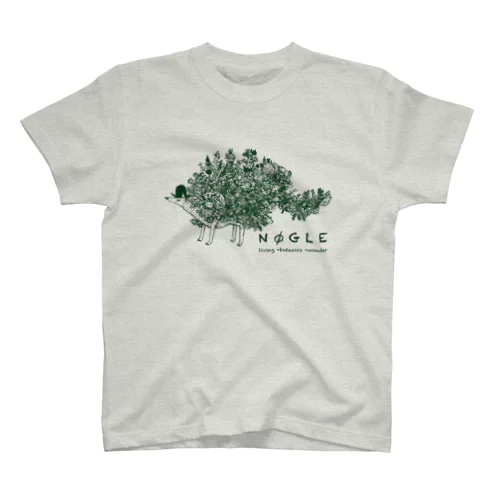 篠崎理一郎 × Nøgle (green) スタンダードTシャツ