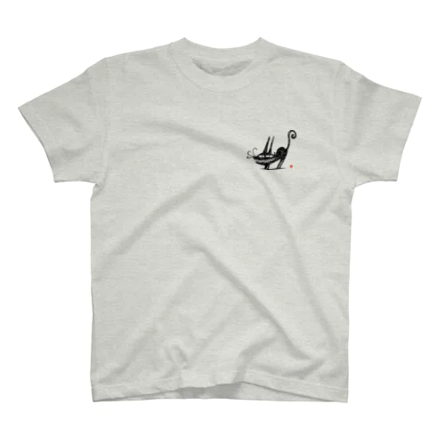 ポーの黒猫 Regular Fit T-Shirt