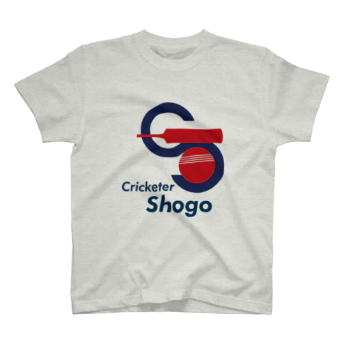 クリケット日本代表木村昇吾選手のロゴグッズ スタンダードTシャツ