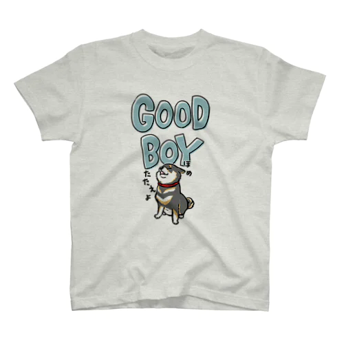 GOOD BOY（黒柴） Regular Fit T-Shirt