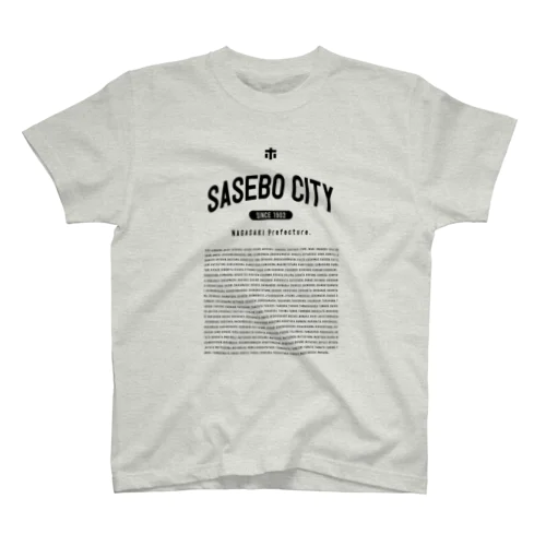 SASEBO CITY カレッジパターン Regular Fit T-Shirt