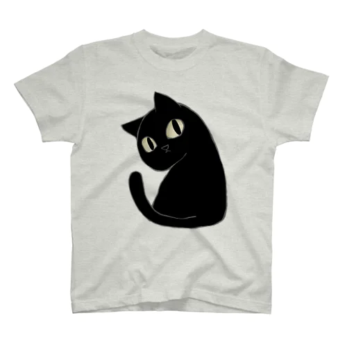 黒猫 スタンダードTシャツ