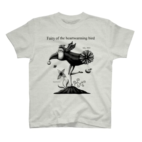 微笑ましい鳥の妖精 Regular Fit T-Shirt
