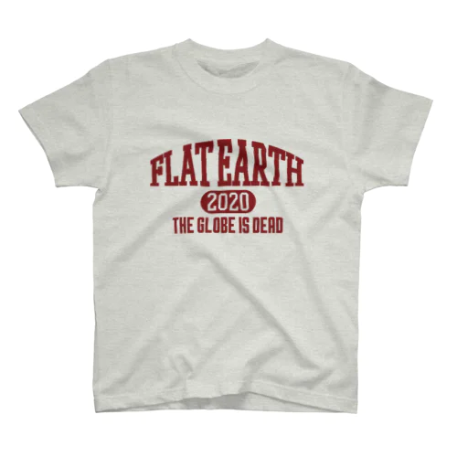 カレッジ風［ネバダカラー］　フラットアース　FLATEARTH Regular Fit T-Shirt