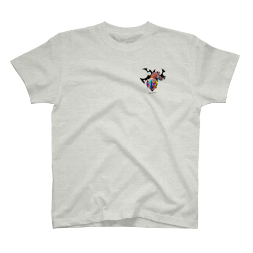 シマウマがお尻からアートに進化　hip pop art 03 Regular Fit T-Shirt