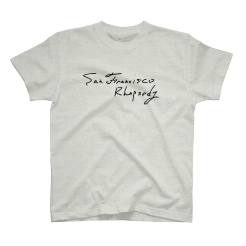 サンフランシスコ狂想曲-黒文字バージョン- Regular Fit T-Shirt
