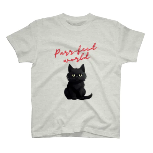 purr-fect world Regular Fit T-Shirt