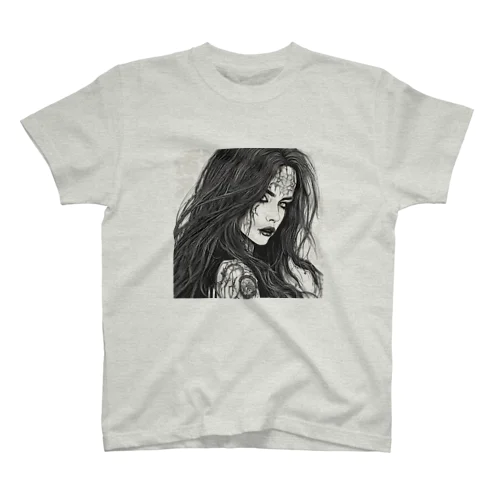 death metal girl ＝Nancy＝ Regular Fit T-Shirt