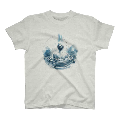 水風呂デザイン２ Regular Fit T-Shirt