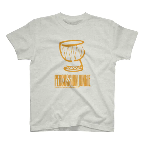 percussion junkie スタンダードTシャツ