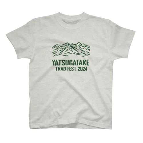 YatsugatkeTradFest2024ー山（裏表） スタンダードTシャツ