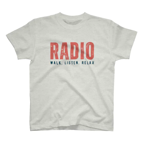 Radio: Walk, Listen, Relax スタンダードTシャツ