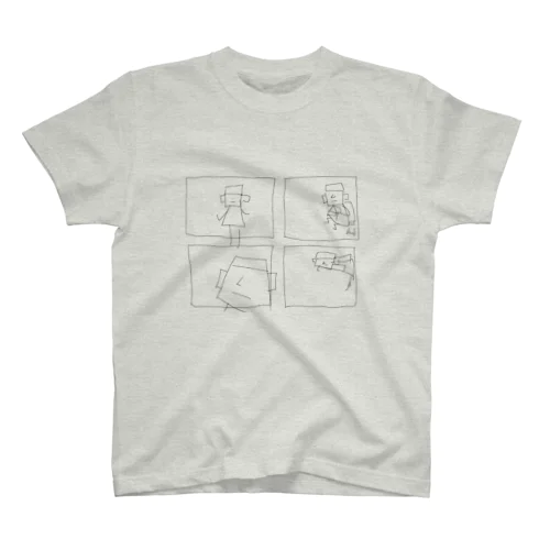適当４コマ漫画 Regular Fit T-Shirt