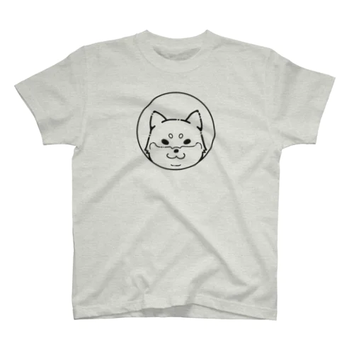 シンプル柴犬 Regular Fit T-Shirt