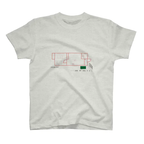 I LOVE MY HOUSE Regular Fit T-Shirt