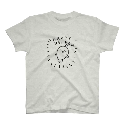 HAPPYだいこん Regular Fit T-Shirt