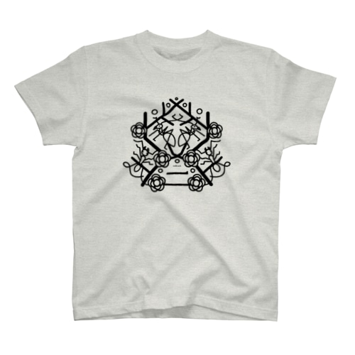 季節の紋章【二月】 Regular Fit T-Shirt