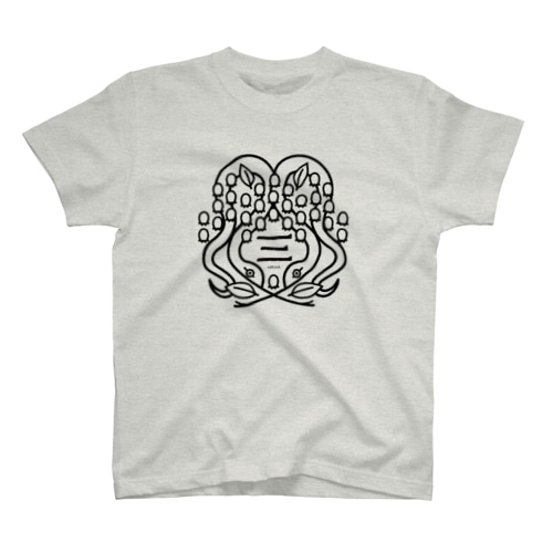 季節の紋章【三月】 Regular Fit T-Shirt