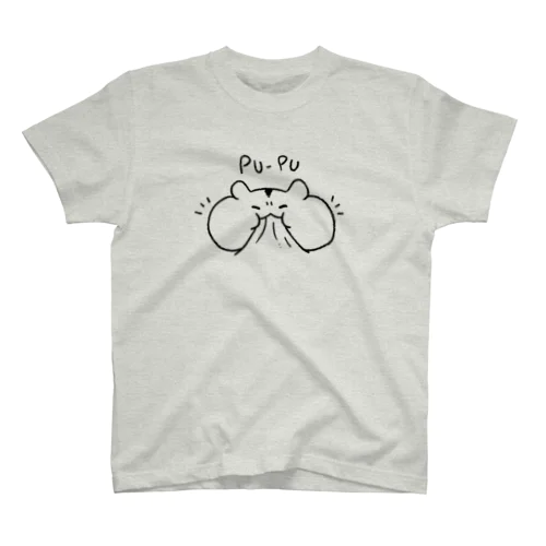 ほっぺぱんぱんはむちゃん Regular Fit T-Shirt