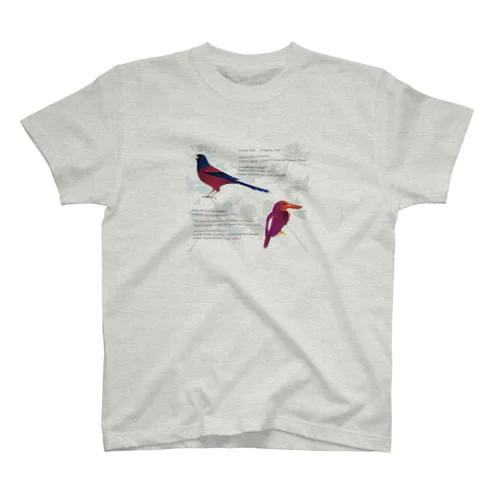琉球の鮮やかな鳥たち スタンダードTシャツ