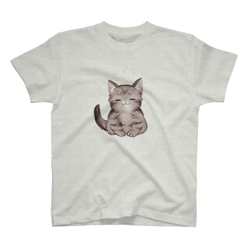 おじぎねこ Regular Fit T-Shirt