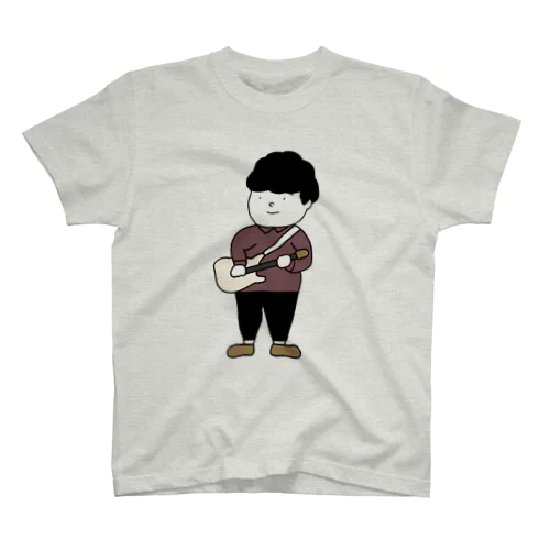 ギターを弾く男の子 スタンダードTシャツ